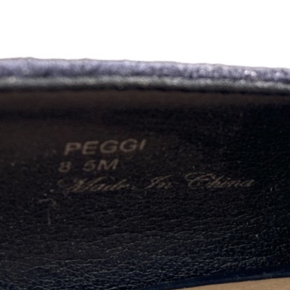 🩶 Donald J Pliner Peggi Studded Metallic Suede Pump 8.5M - Picture 6 of 6